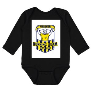 Infant Fine Jersey Long Sleeve Bodysuit Thumbnail