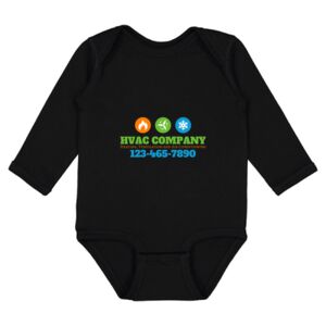 Infant Fine Jersey Long Sleeve Bodysuit Thumbnail