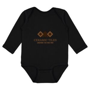 Infant Fine Jersey Long Sleeve Bodysuit Thumbnail