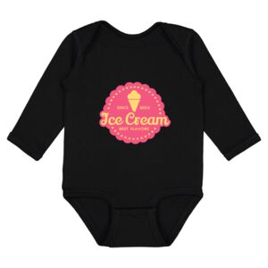 Infant Fine Jersey Long Sleeve Bodysuit Thumbnail