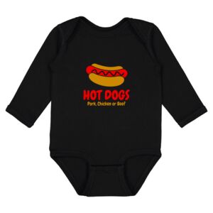 Infant Fine Jersey Long Sleeve Bodysuit Thumbnail