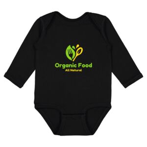 Infant Fine Jersey Long Sleeve Bodysuit Thumbnail