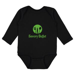 Infant Fine Jersey Long Sleeve Bodysuit Thumbnail