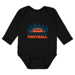 Infant Fine Jersey Long Sleeve Bodysuit Thumbnail