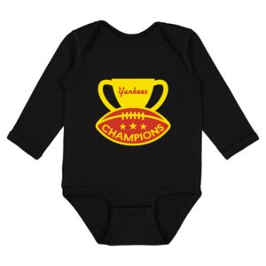Infant Fine Jersey Long Sleeve Bodysuit Thumbnail