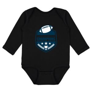 Infant Fine Jersey Long Sleeve Bodysuit Thumbnail