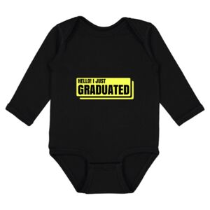 Infant Fine Jersey Long Sleeve Bodysuit Thumbnail