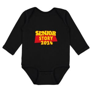 Infant Fine Jersey Long Sleeve Bodysuit Thumbnail