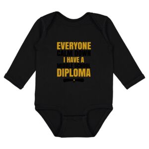 Infant Fine Jersey Long Sleeve Bodysuit Thumbnail