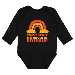 Infant Fine Jersey Long Sleeve Bodysuit Thumbnail