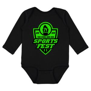 Infant Fine Jersey Long Sleeve Bodysuit Thumbnail