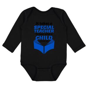 Infant Fine Jersey Long Sleeve Bodysuit Thumbnail