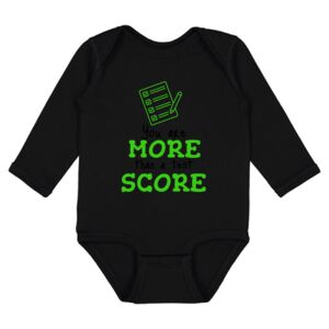 Infant Fine Jersey Long Sleeve Bodysuit Thumbnail
