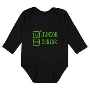Infant Fine Jersey Long Sleeve Bodysuit Thumbnail