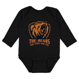 Infant Fine Jersey Long Sleeve Bodysuit Thumbnail