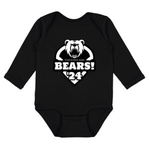 Infant Fine Jersey Long Sleeve Bodysuit Thumbnail