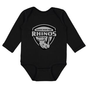 Infant Fine Jersey Long Sleeve Bodysuit Thumbnail