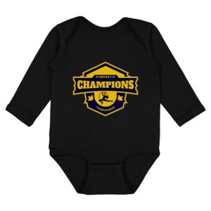 Infant Fine Jersey Long Sleeve Bodysuit Thumbnail