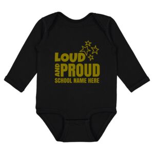 Infant Fine Jersey Long Sleeve Bodysuit Thumbnail