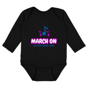 Infant Fine Jersey Long Sleeve Bodysuit Thumbnail