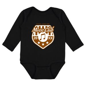 Infant Fine Jersey Long Sleeve Bodysuit Thumbnail