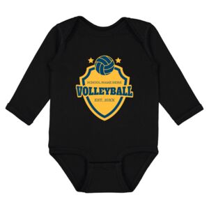 Infant Fine Jersey Long Sleeve Bodysuit Thumbnail