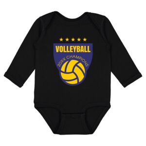 Infant Fine Jersey Long Sleeve Bodysuit Thumbnail