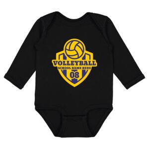 Infant Fine Jersey Long Sleeve Bodysuit Thumbnail
