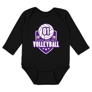 Infant Fine Jersey Long Sleeve Bodysuit Thumbnail