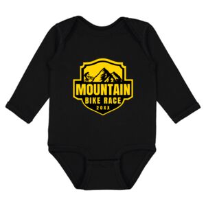 Infant Fine Jersey Long Sleeve Bodysuit Thumbnail