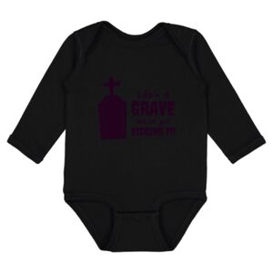 Infant Fine Jersey Long Sleeve Bodysuit Thumbnail