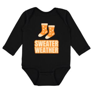 Infant Fine Jersey Long Sleeve Bodysuit Thumbnail
