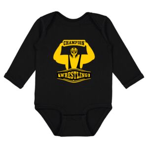 Infant Fine Jersey Long Sleeve Bodysuit Thumbnail
