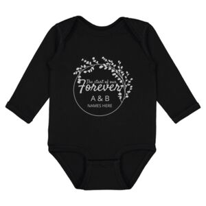 Infant Fine Jersey Long Sleeve Bodysuit Thumbnail