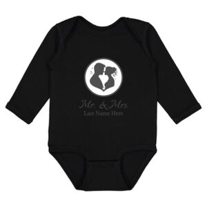 Infant Fine Jersey Long Sleeve Bodysuit Thumbnail
