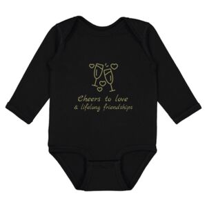 Infant Fine Jersey Long Sleeve Bodysuit Thumbnail