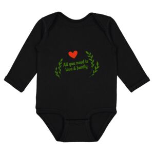 Infant Fine Jersey Long Sleeve Bodysuit Thumbnail