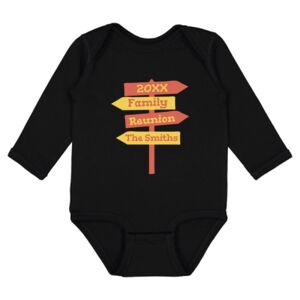 Infant Fine Jersey Long Sleeve Bodysuit Thumbnail