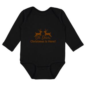 Infant Fine Jersey Long Sleeve Bodysuit Thumbnail