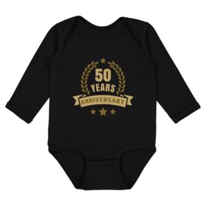 Infant Fine Jersey Long Sleeve Bodysuit Thumbnail