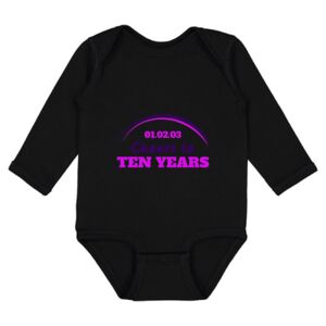 Infant Fine Jersey Long Sleeve Bodysuit Thumbnail