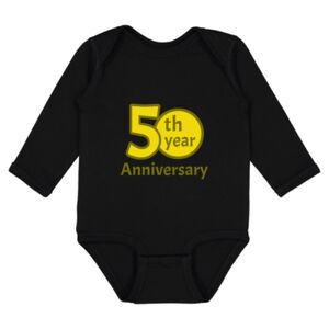 Infant Fine Jersey Long Sleeve Bodysuit Thumbnail