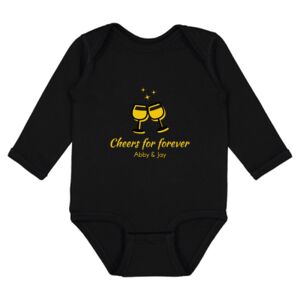 Infant Fine Jersey Long Sleeve Bodysuit Thumbnail