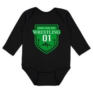 Infant Fine Jersey Long Sleeve Bodysuit Thumbnail