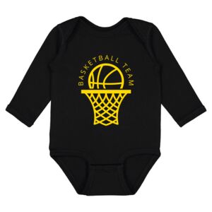 Infant Fine Jersey Long Sleeve Bodysuit Thumbnail