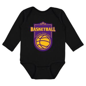 Infant Fine Jersey Long Sleeve Bodysuit Thumbnail
