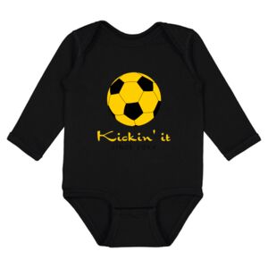 Infant Fine Jersey Long Sleeve Bodysuit Thumbnail