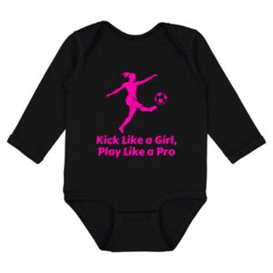 Infant Fine Jersey Long Sleeve Bodysuit Thumbnail