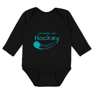 Infant Fine Jersey Long Sleeve Bodysuit Thumbnail
