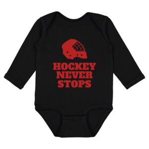 Infant Fine Jersey Long Sleeve Bodysuit Thumbnail